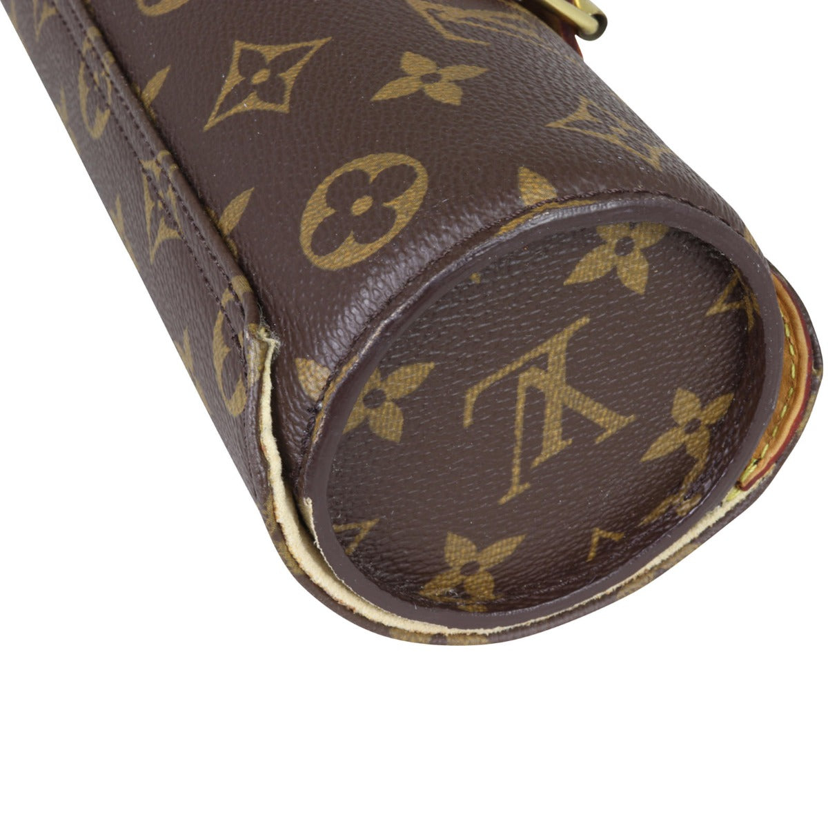 Louis Vuitton 3 Watch Case Monogram | Gold Hardware