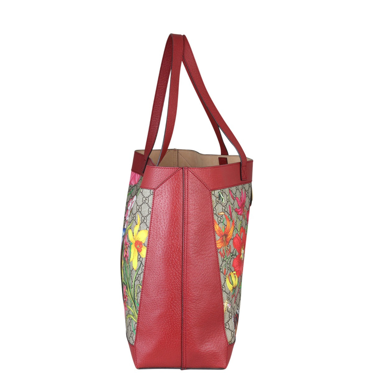 Gucci Flora GG Supreme Ophidia Large Tote