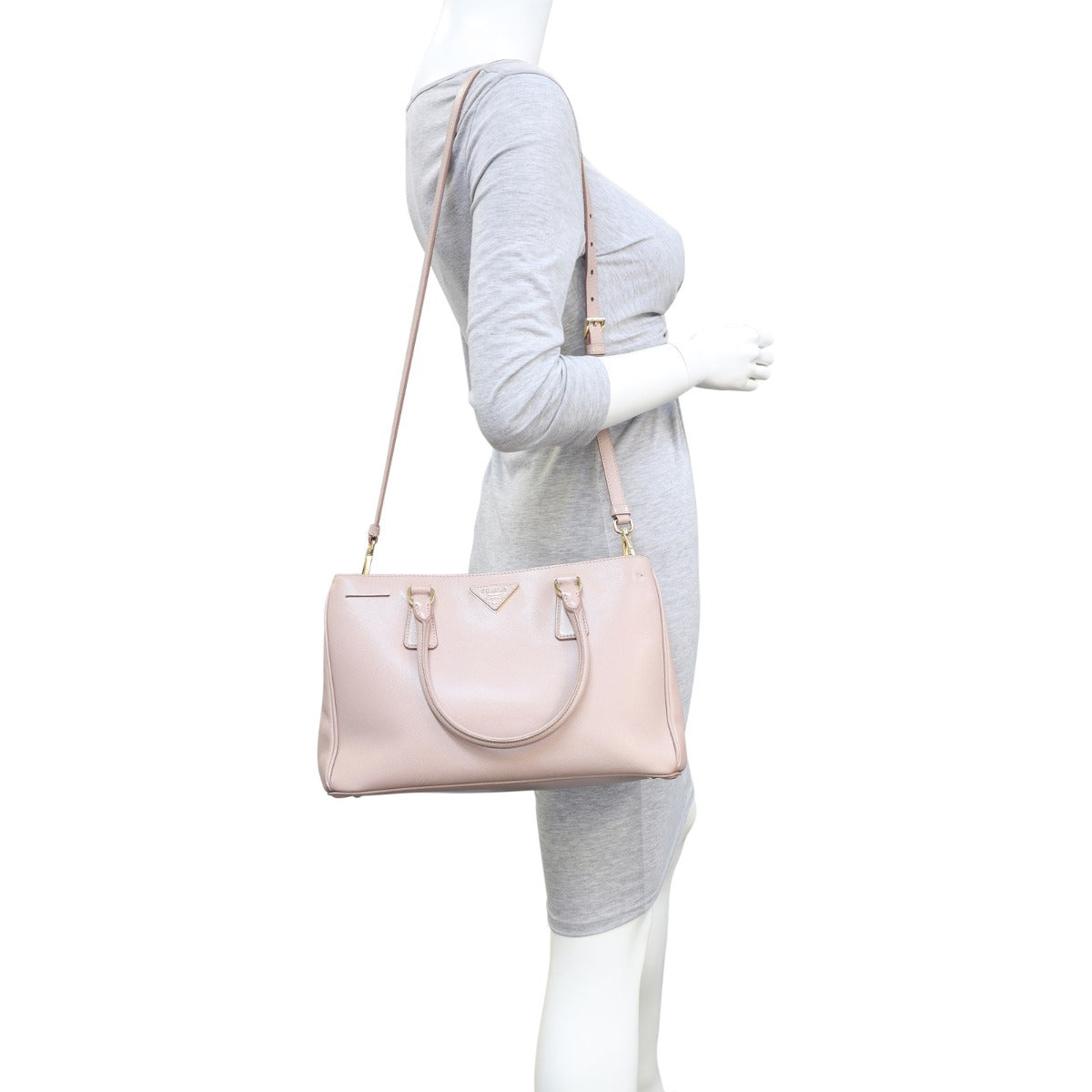 Prada Saffiano Lux Tote Small