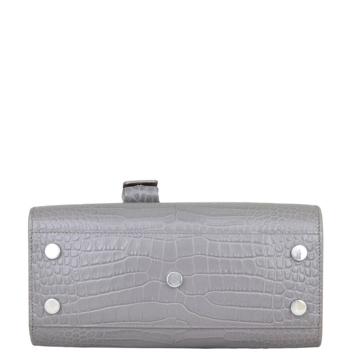 Saint Laurent Sac de Jour Nano Croc-Embossed
