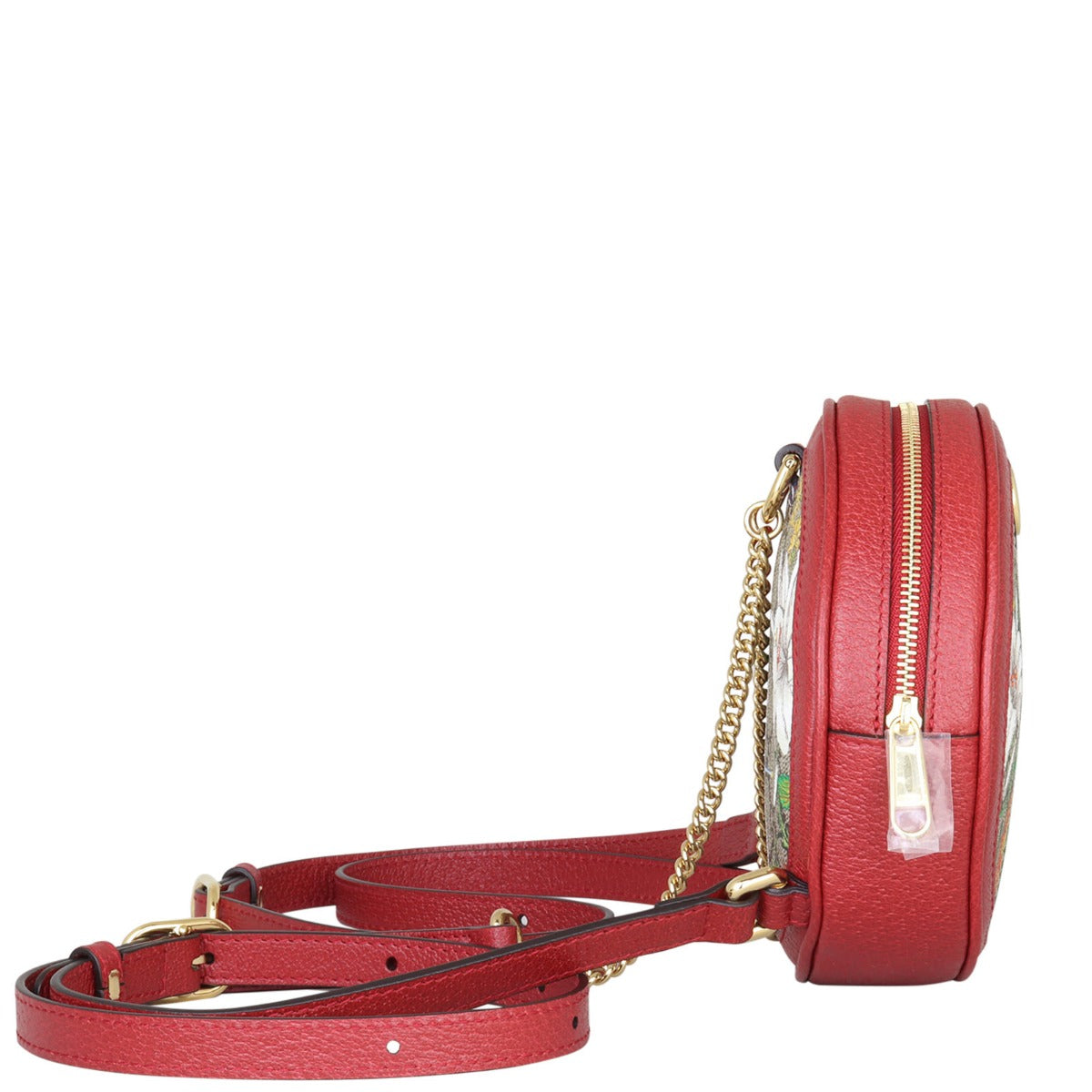 Gucci Flora GG Supreme Ophidia Round Backpack Mini