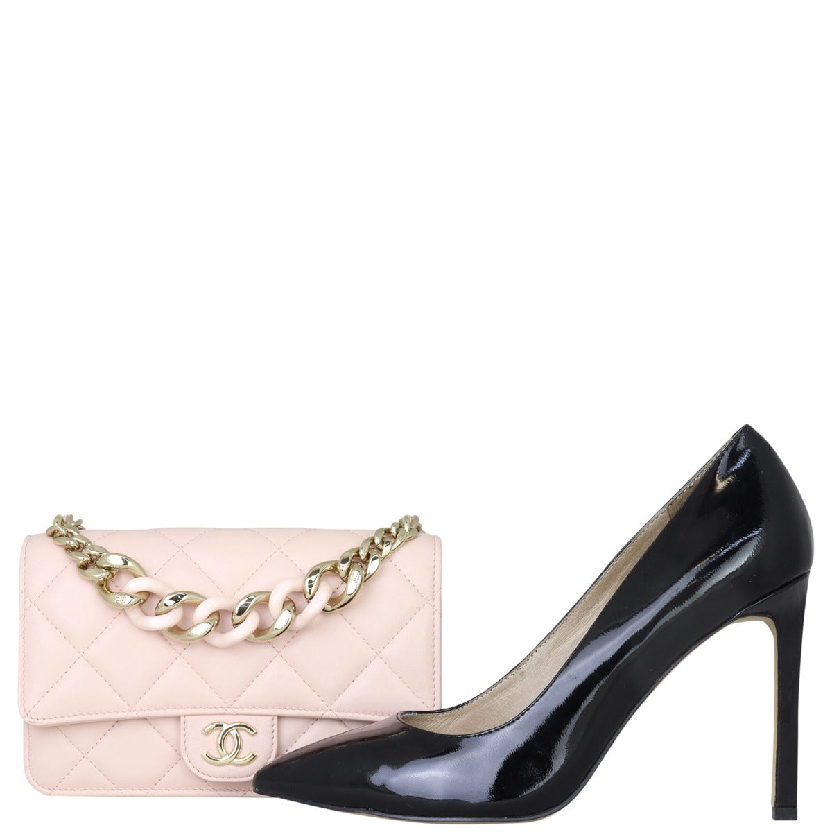 Chanel Plexi Wallet on Chain