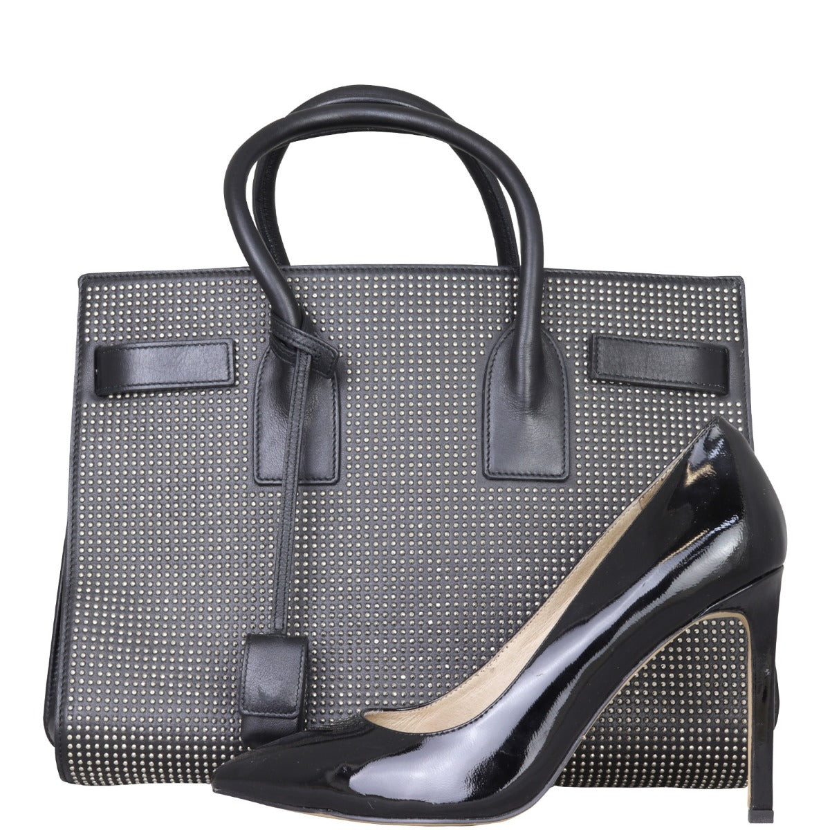 Saint Laurent Sac De Jour Small Studded