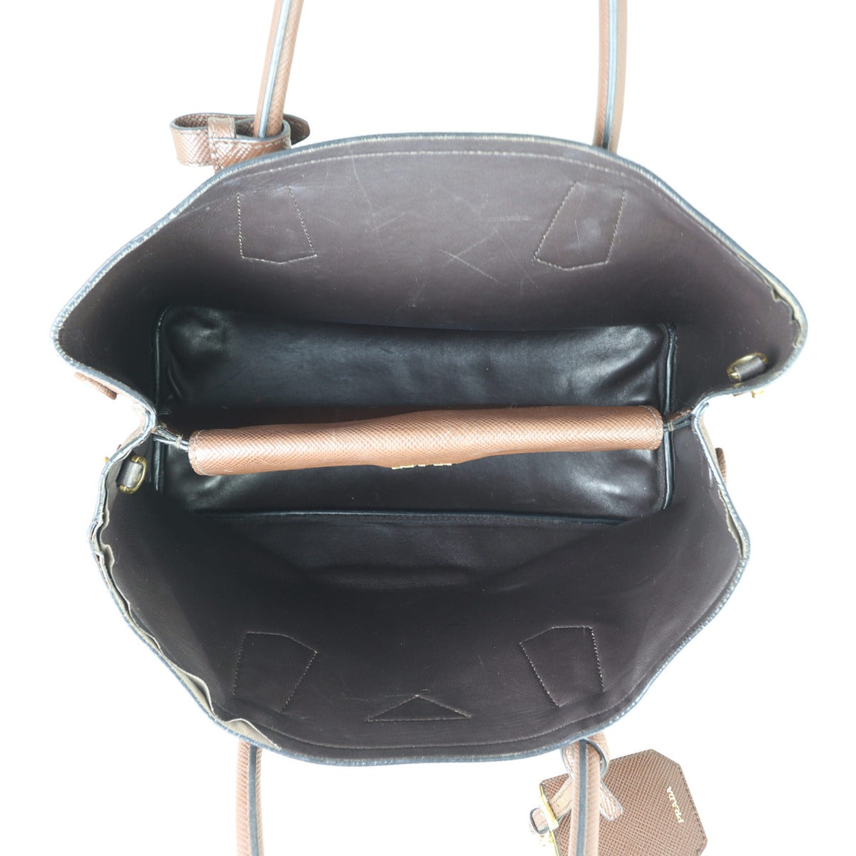 Prada Saffiano Cuir Double Bag Medium