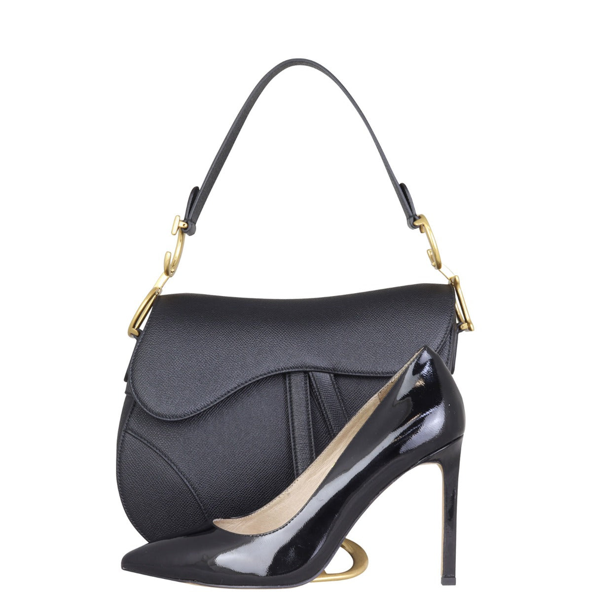 Dior Saddle Bag with Embroidered Strap