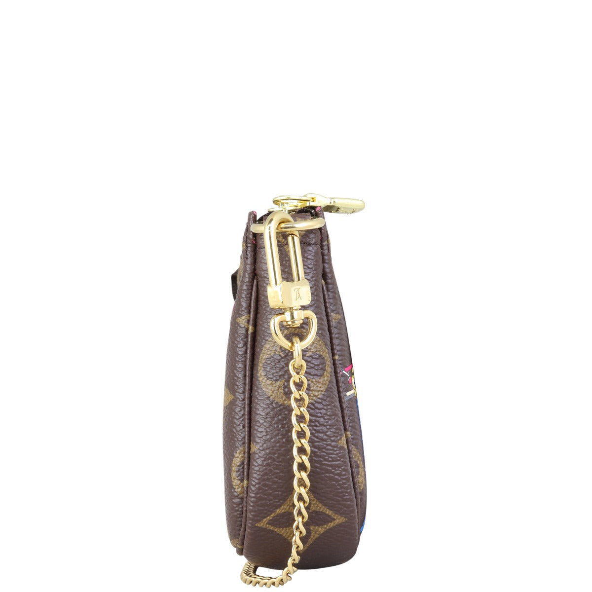 Louis Vuitton Mini Pochette Accessoires Monogram Vivienne Christmas Print 2020