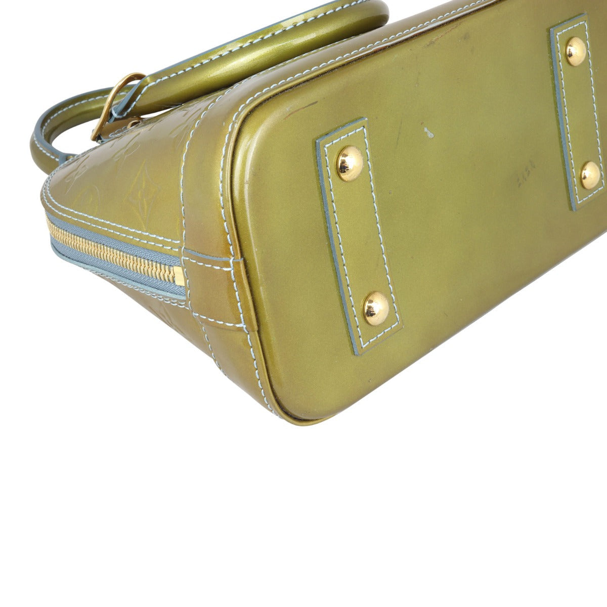 Louis Vuitton Alma BB Monogram Vernis |  Vert Olive