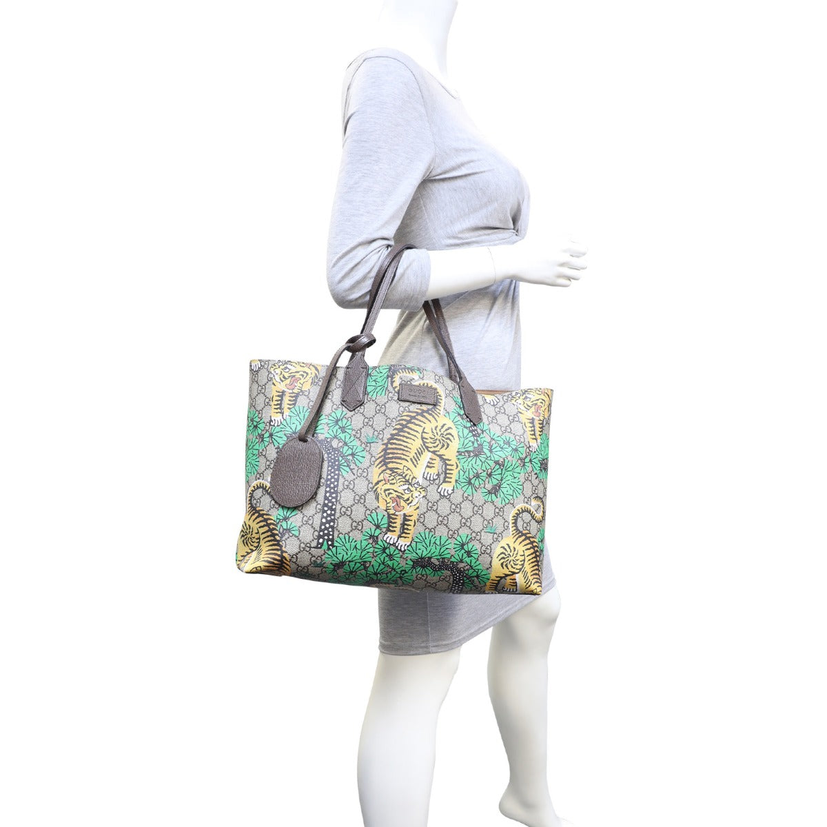 Gucci GG Supreme Bengal Medium Tote