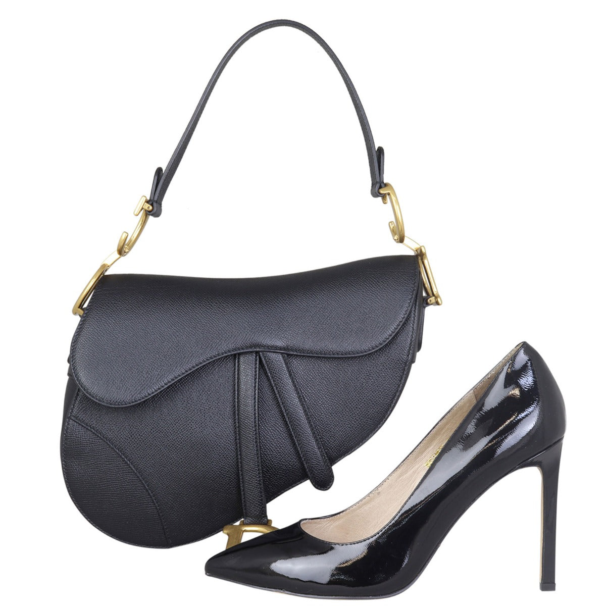 Dior Saddle Bag with Embroidered Strap