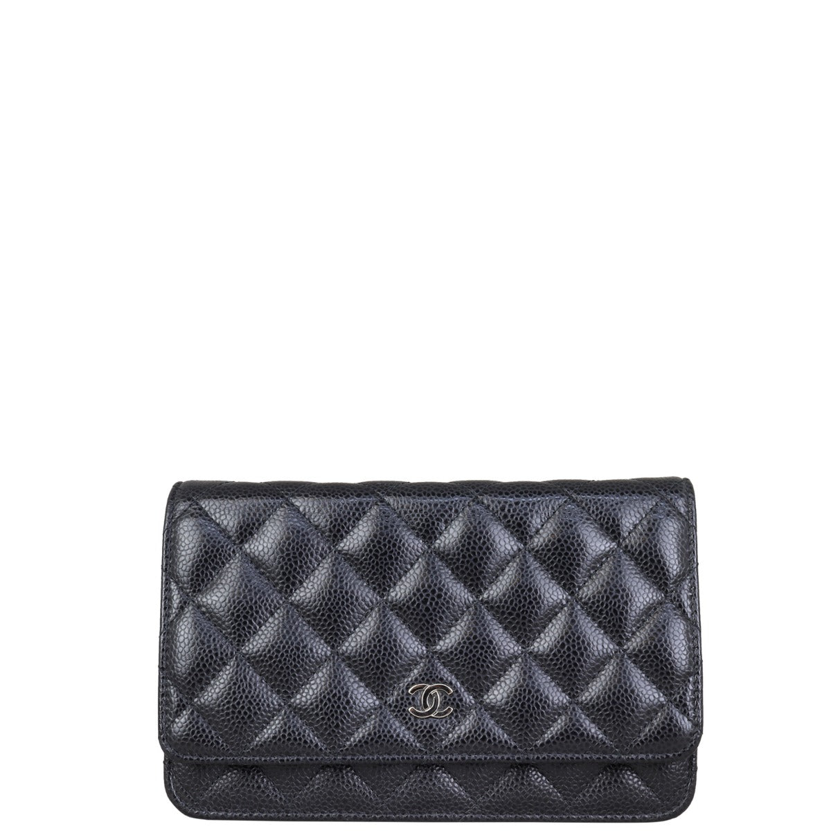 Chanel Classic Wallet on Chain | Caviar Leather