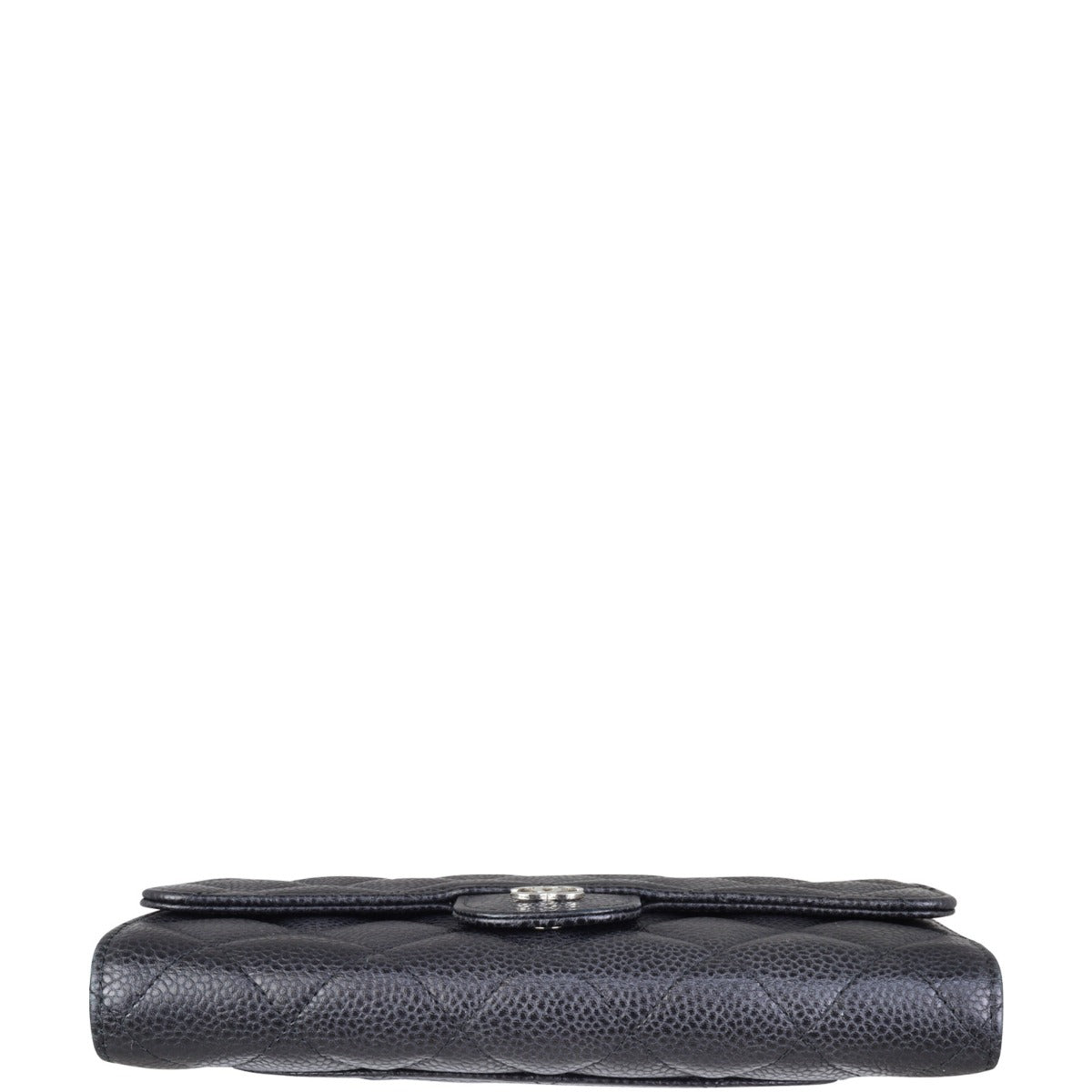 Chanel Classic Flap Long Wallet | Silver Tone Hardware