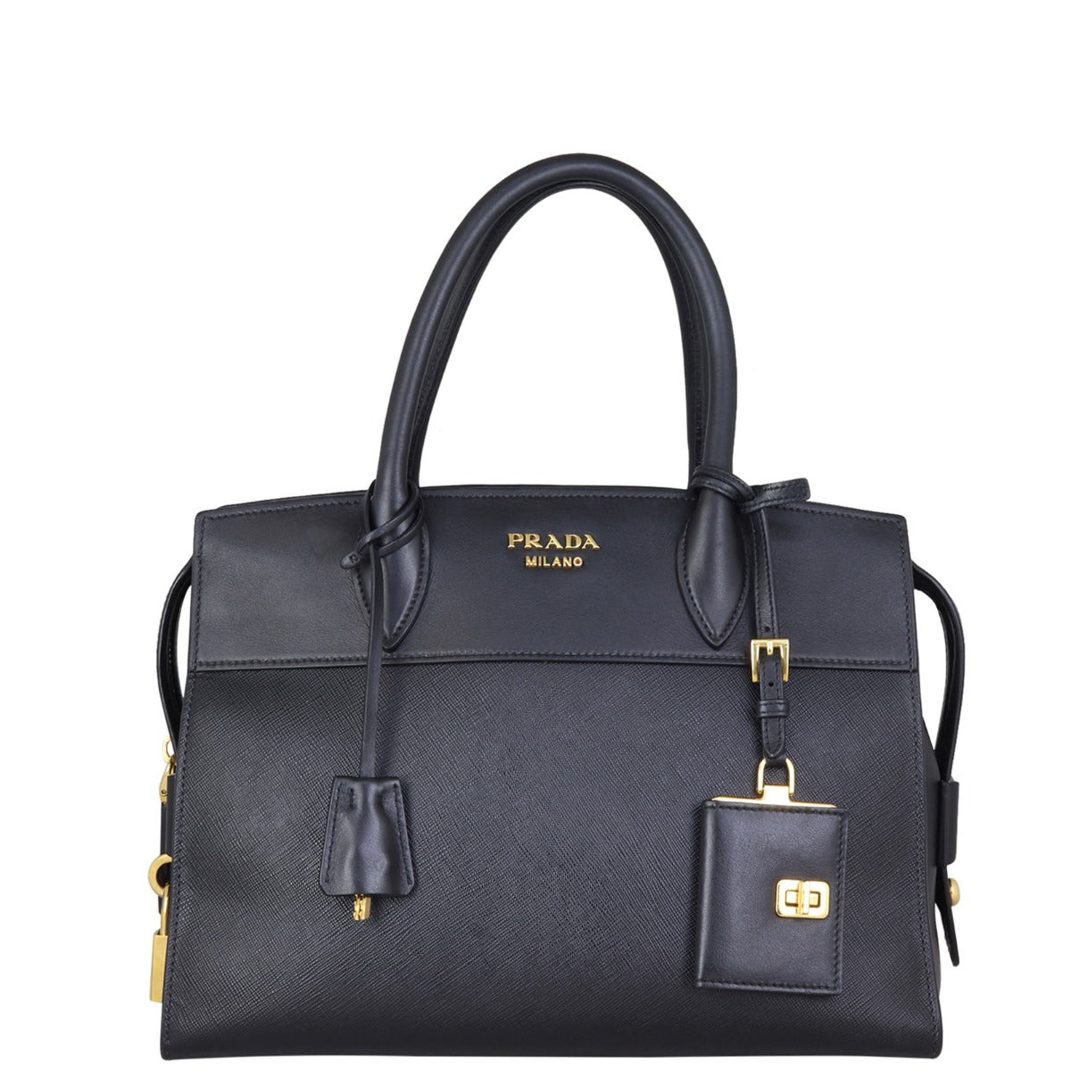 Prada Saffiano City Calf Esplanade Medium