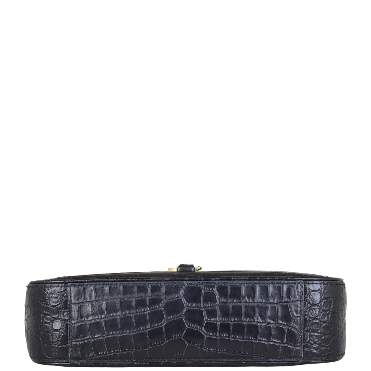 Saint Laurent Le 5 A 7 Hobo Croc-Embossed