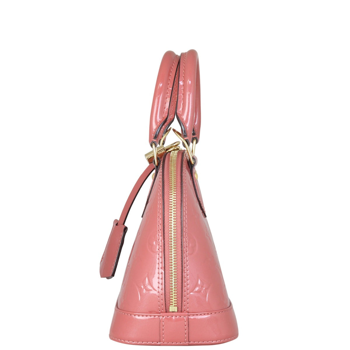 Louis Vuitton Alma BB Monogram Vernis | Rose Pink