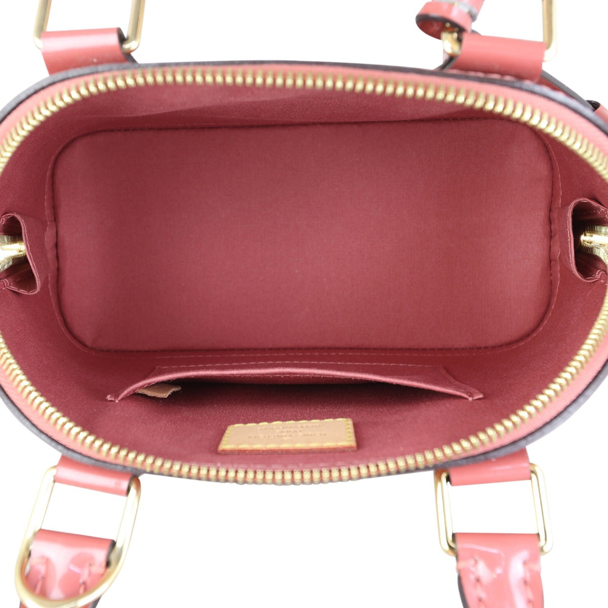 Louis Vuitton Alma BB Monogram Vernis | Rose Pink