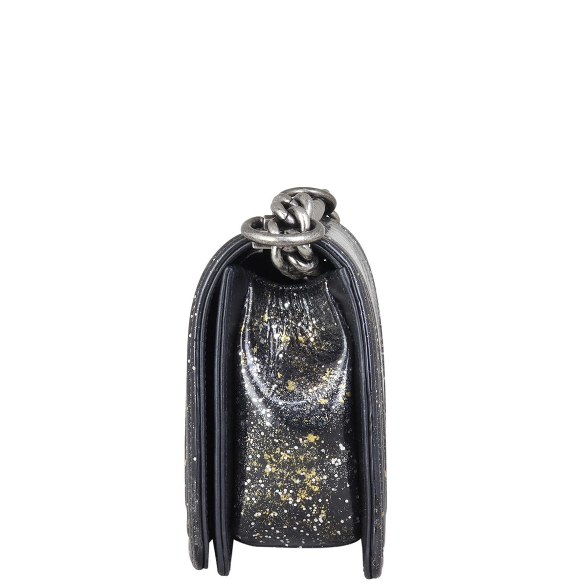 Chanel Boy Old Medium Crystal Glitter
