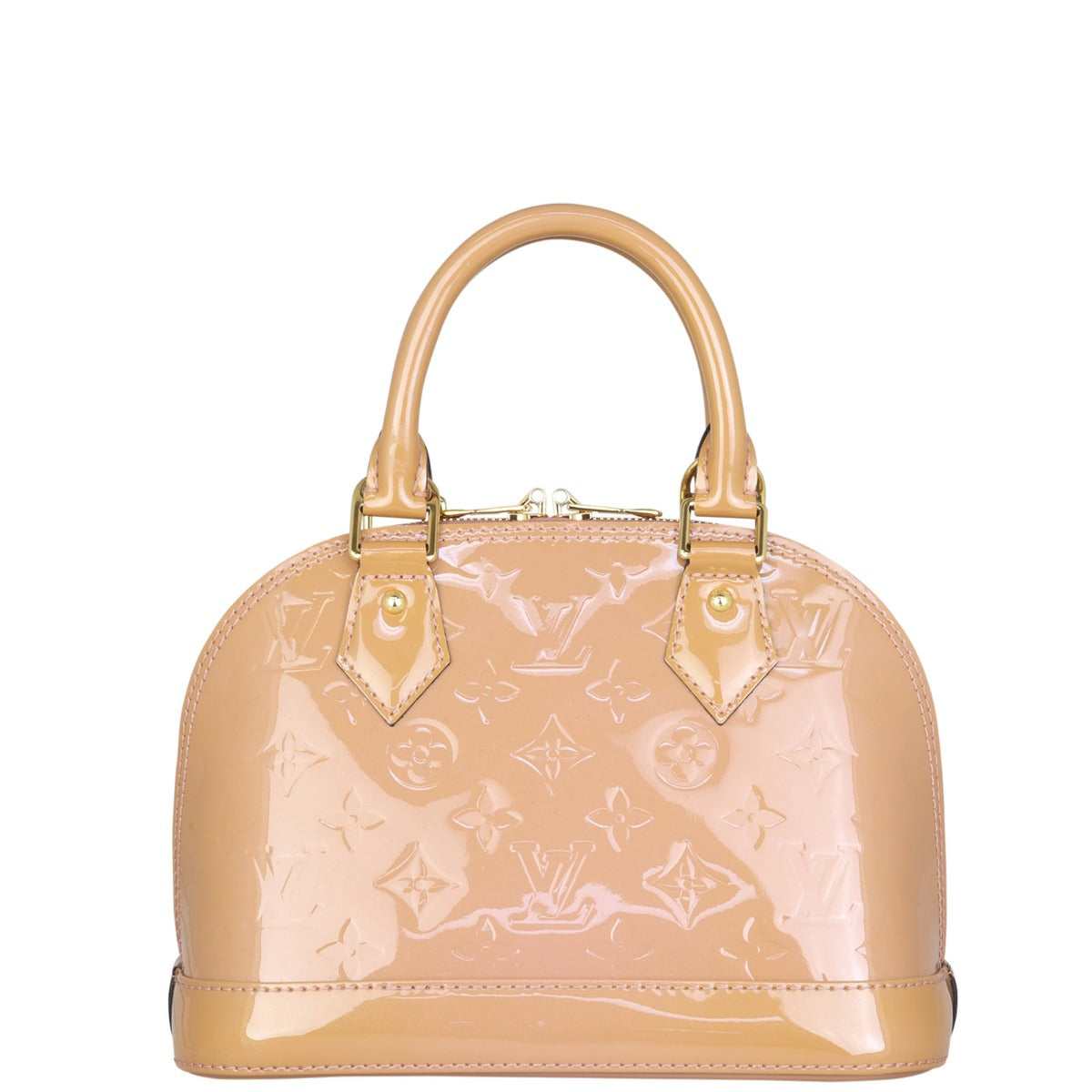Louis Vuitton Alma BB Monogram Vernis | Rose Velours GHW