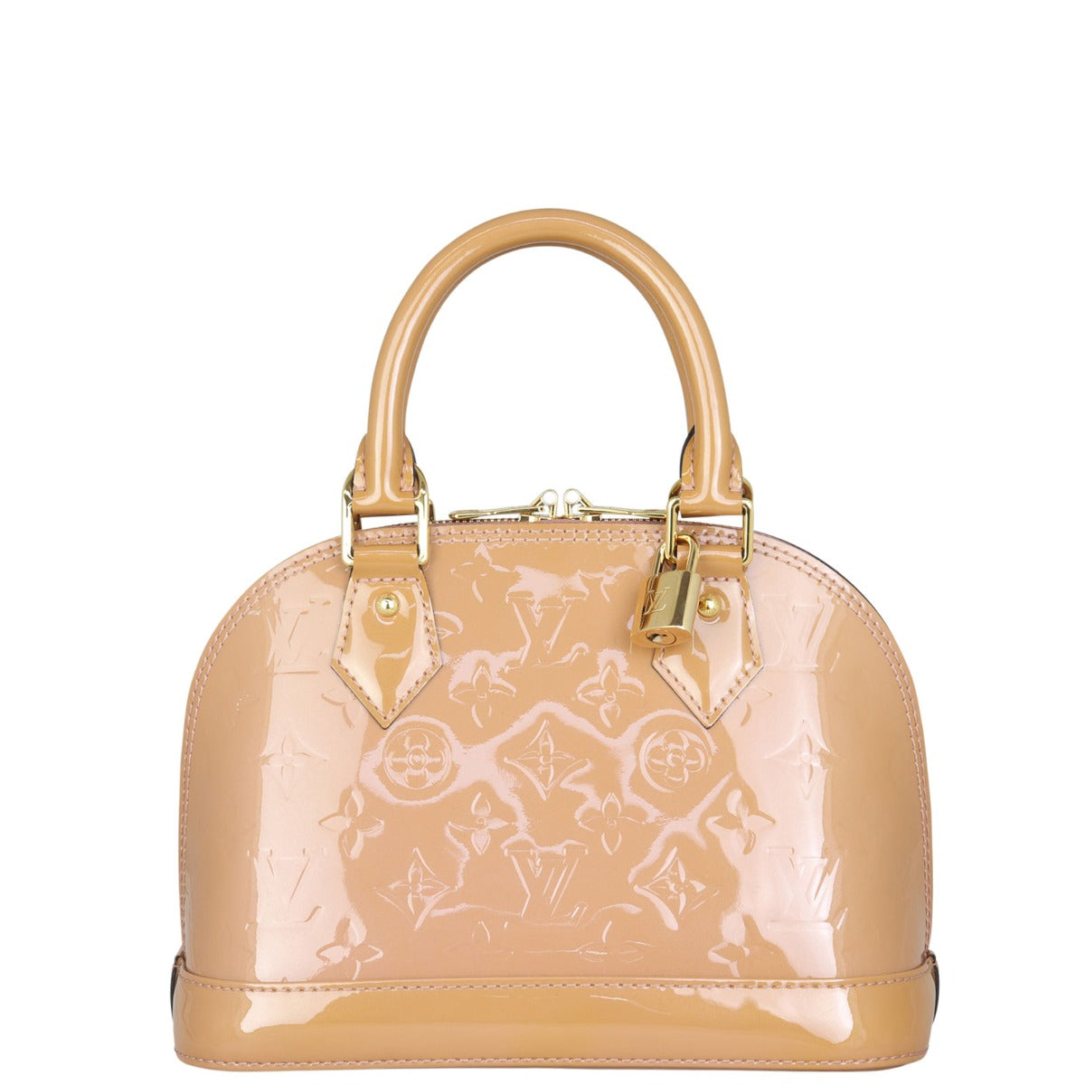 Louis Vuitton Alma BB Monogram Vernis | Rose Velours GHW
