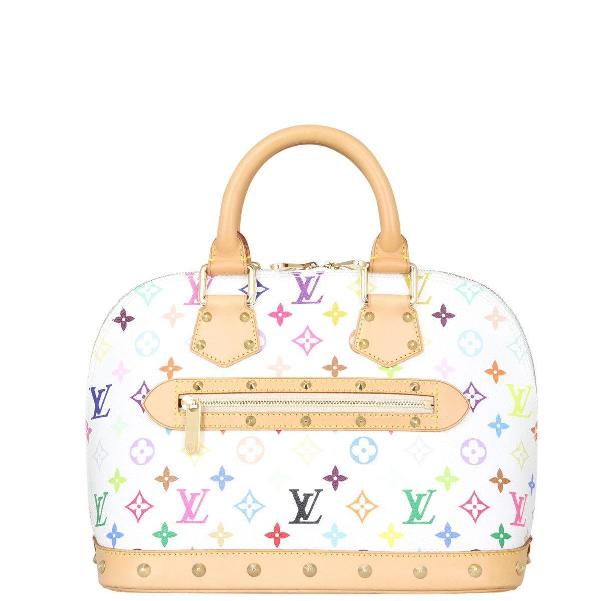 Louis Vuitton Alma PM Multicolore | White GHW