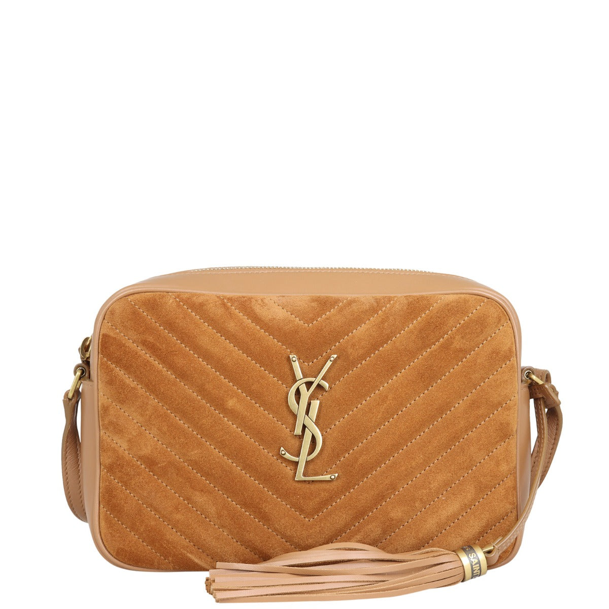 Saint Laurent Lou Camera Bag Suede