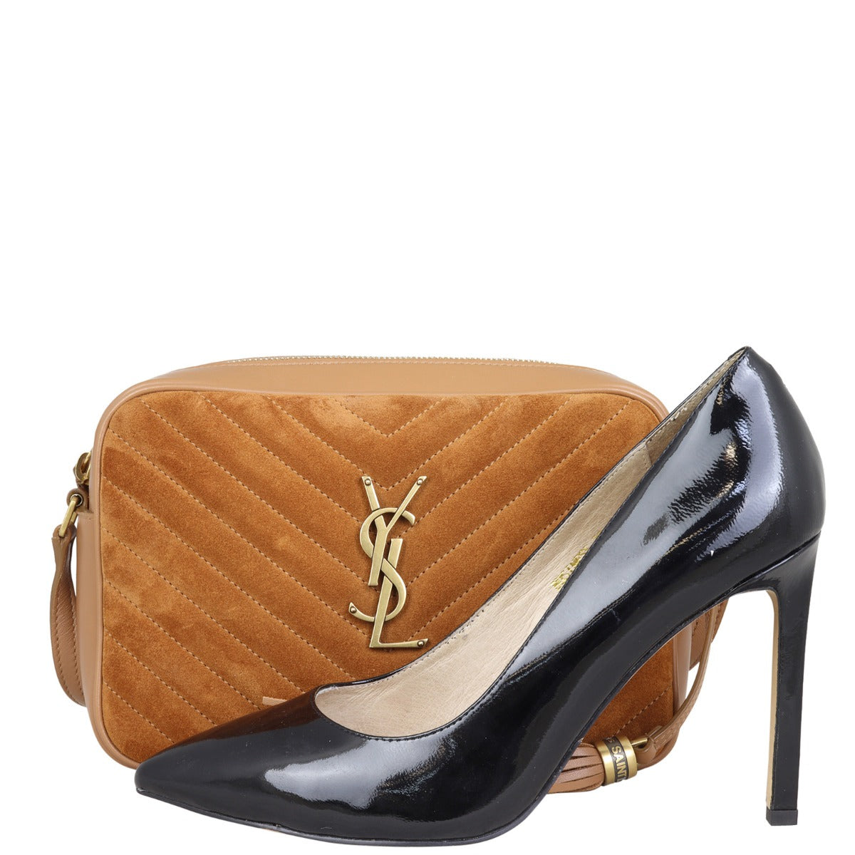 Saint Laurent Lou Camera Bag Suede
