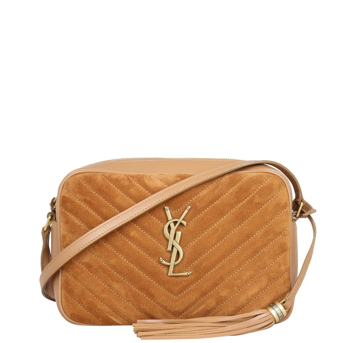 Saint Laurent Lou Camera Bag Suede
