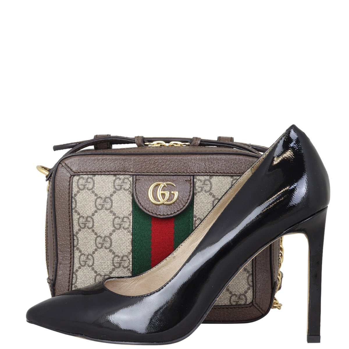Gucci Ophidia GG Supreme Mini Top Handle Shoulder Bag