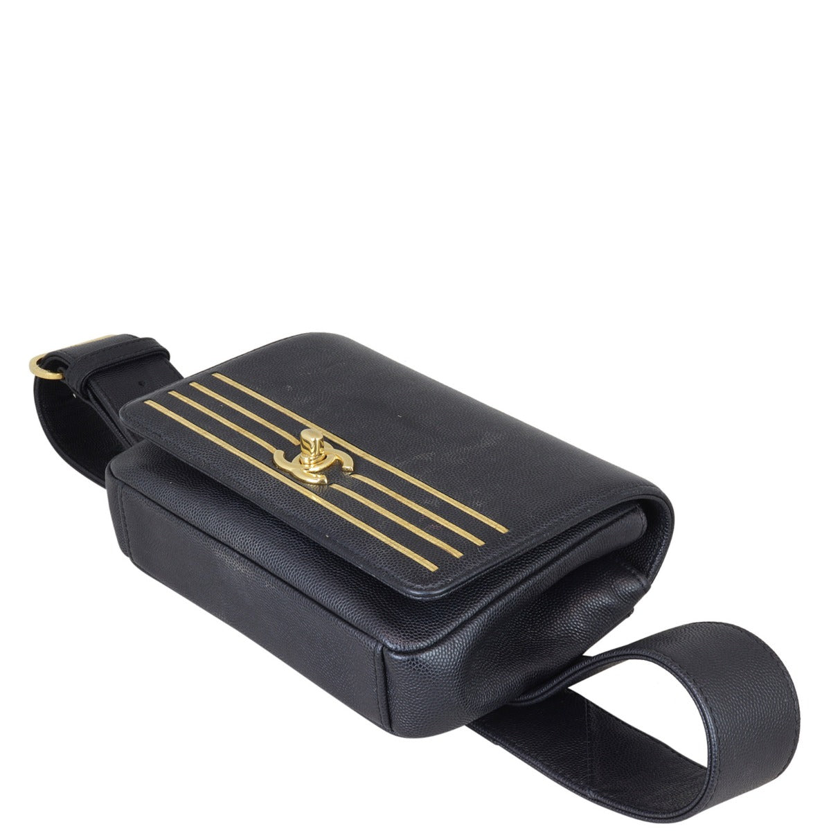Chanel Captain Gold Belt Bag