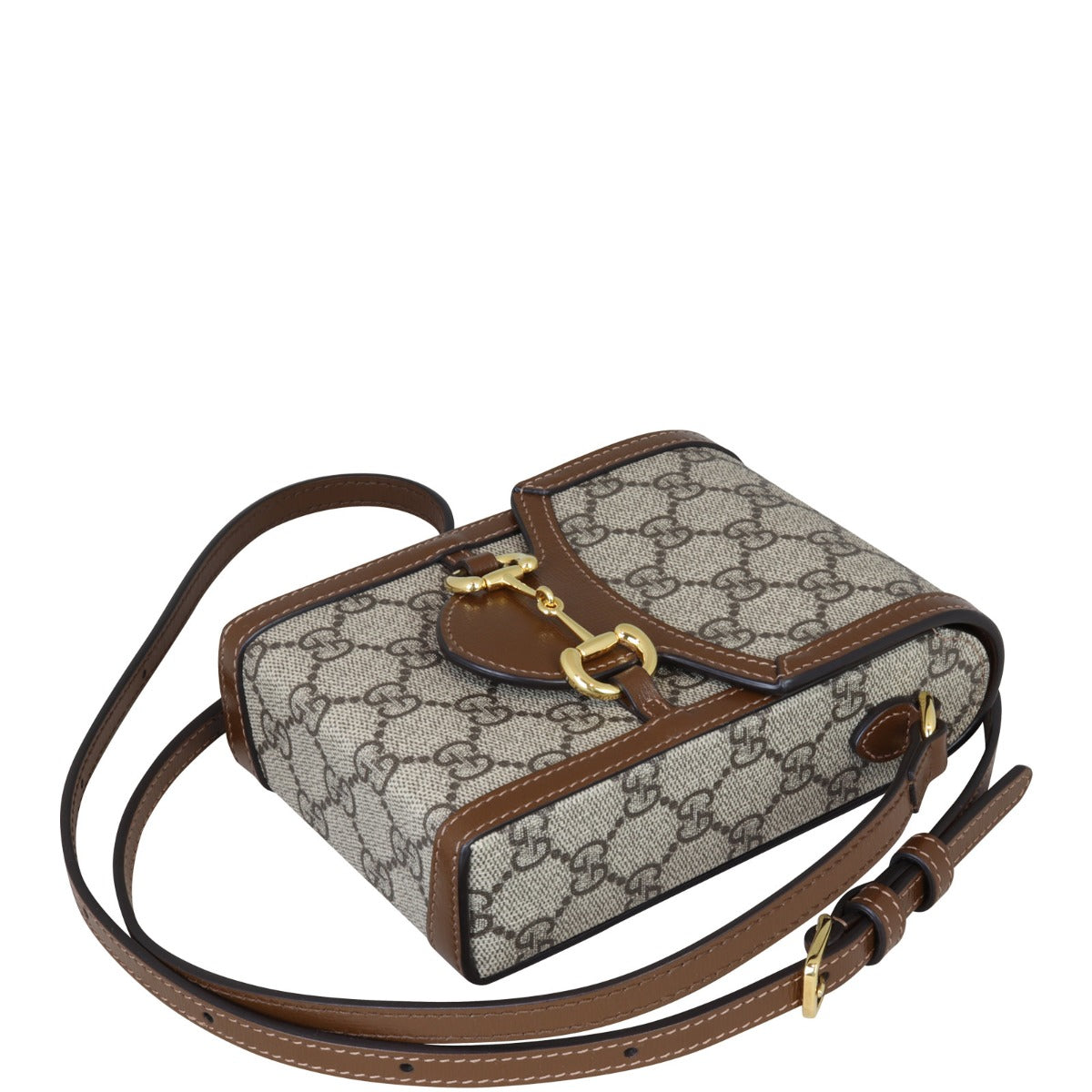 Gucci GG Supreme Horsebit Pouch