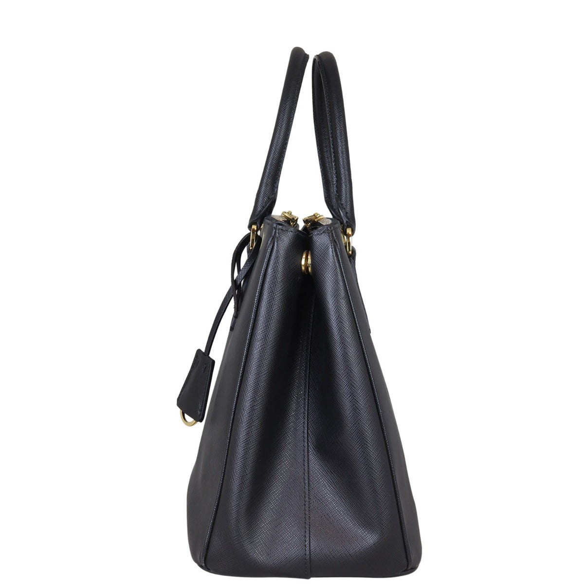 Prada Saffiano Lux Galleria Double Zip Tote Medium