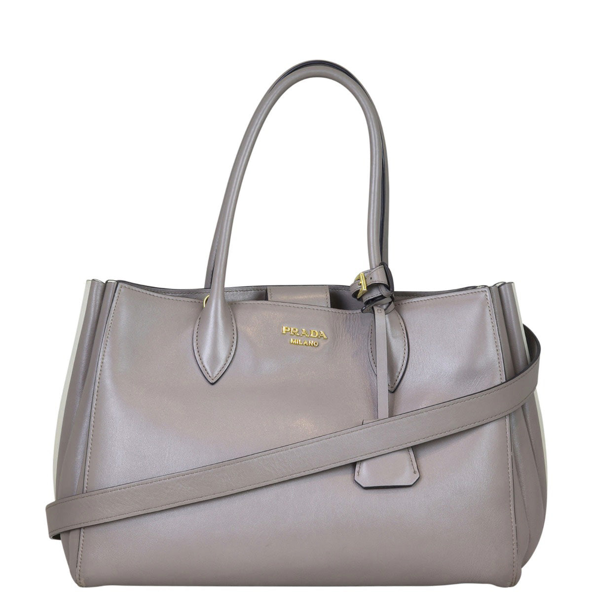 Prada City Calf Bibliotheque Bag