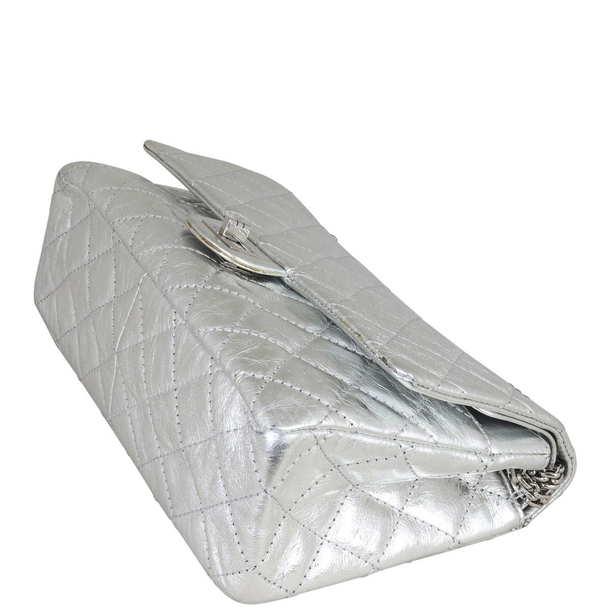 Chanel 2.55 Reissue 226 Double Flap Bag | Silver