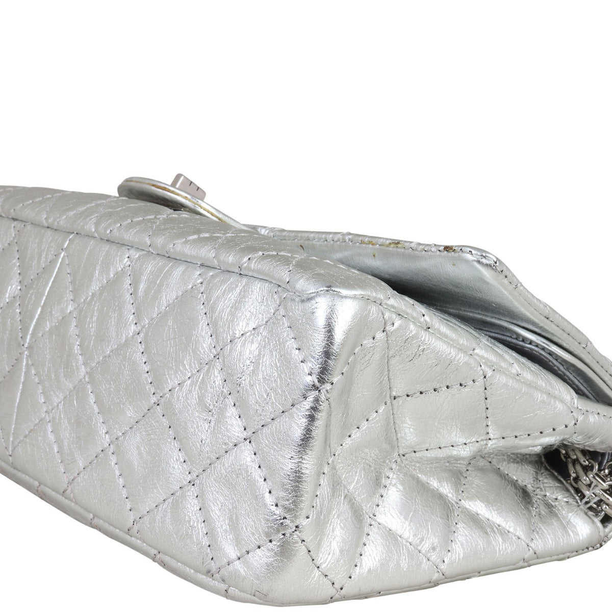 Chanel 2.55 Reissue 226 Double Flap Bag | Silver