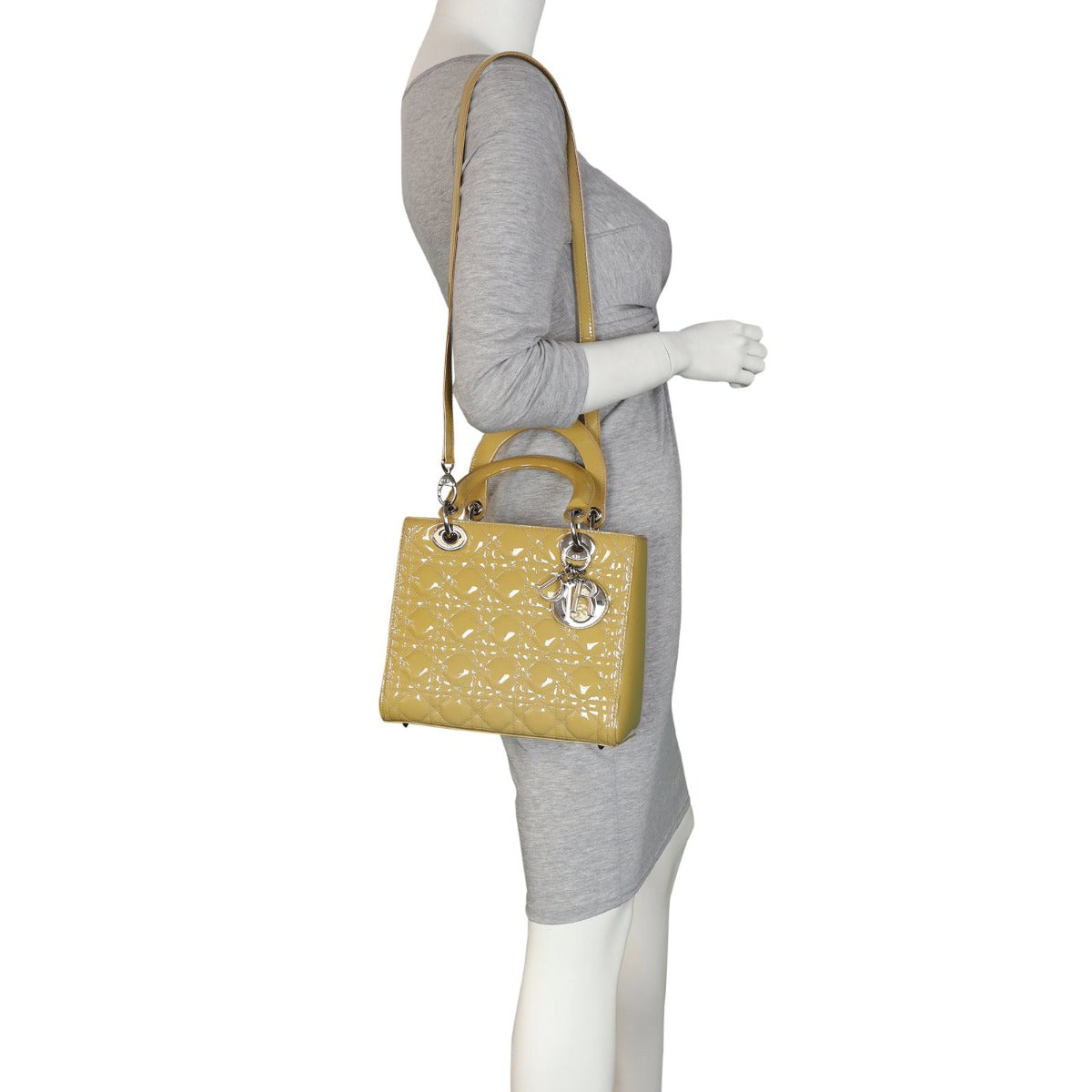 Dior Lady Dior Medium Patent