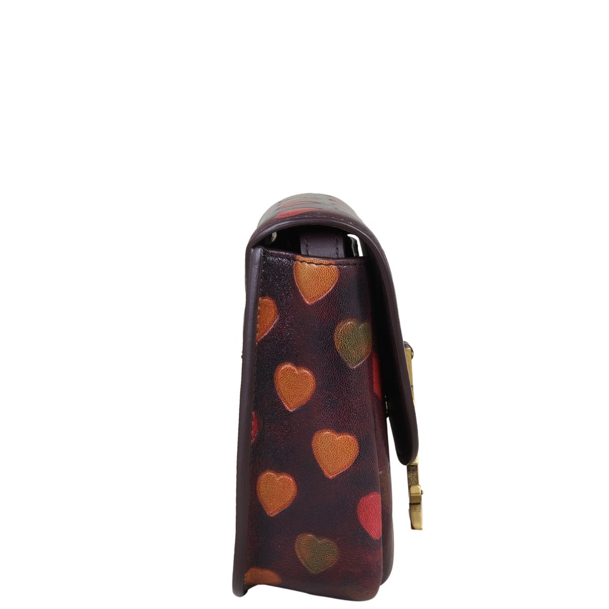 Saint Laurent Kaia Heart Embossed Crossbody