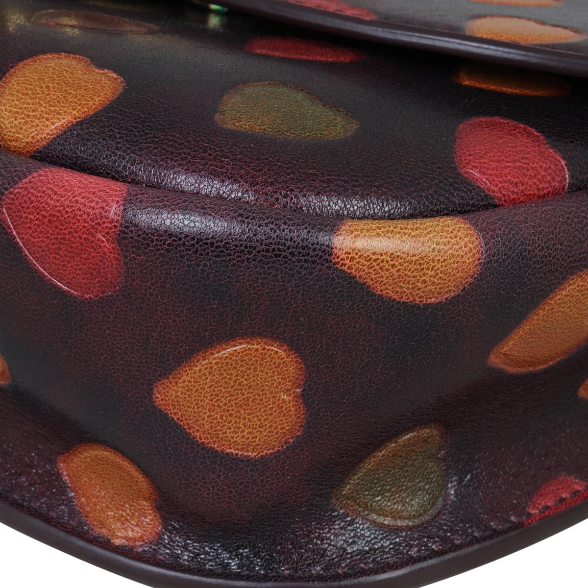 Saint Laurent Kaia Heart Embossed Crossbody
