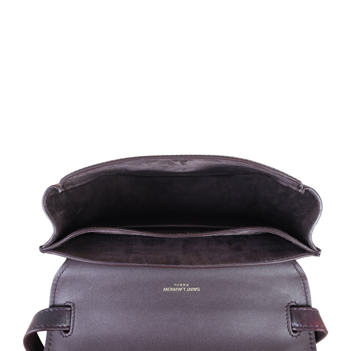 Saint Laurent Kaia Heart Embossed Crossbody
