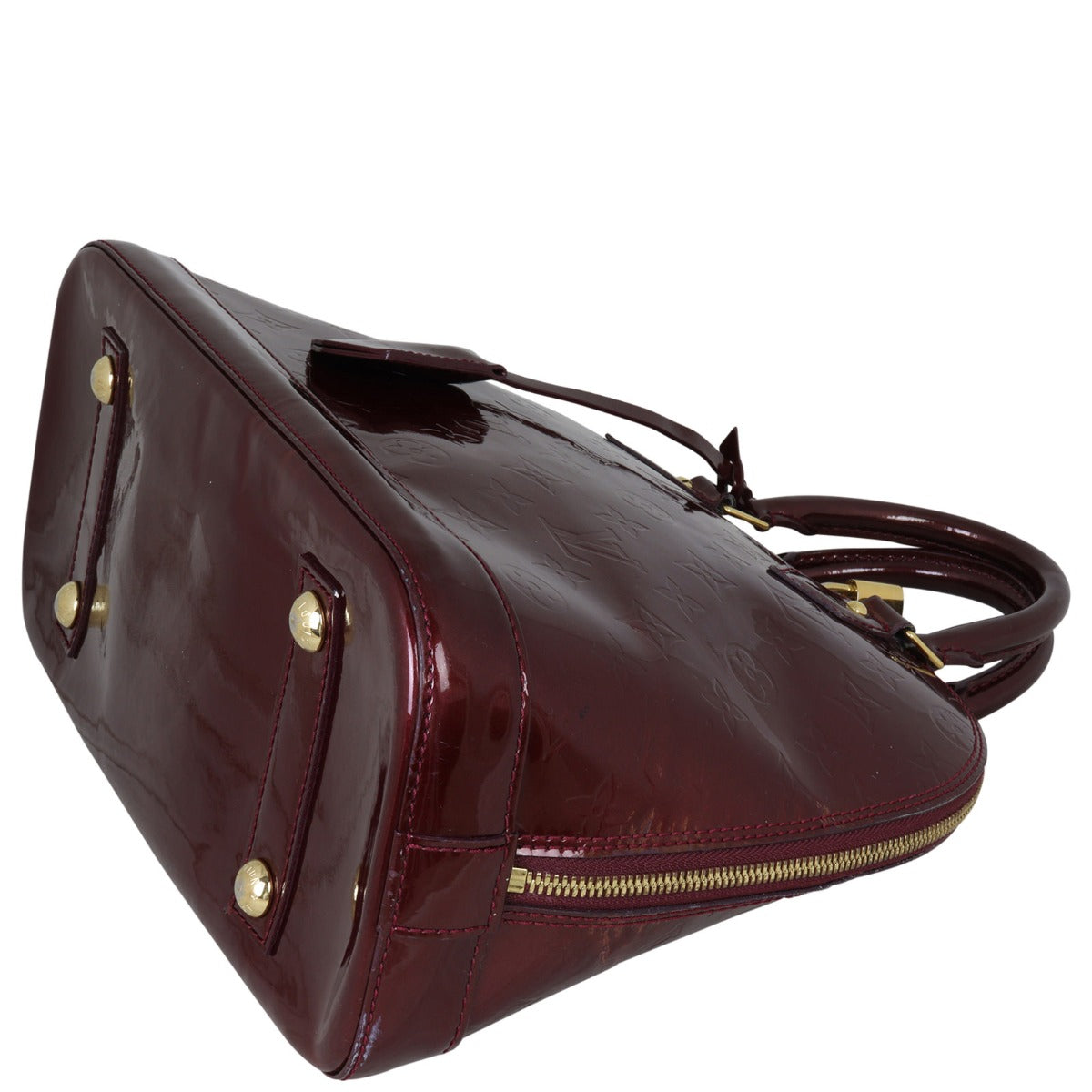 Louis Vuitton Alma PM Monogram Vernis | Rouge Fauviste