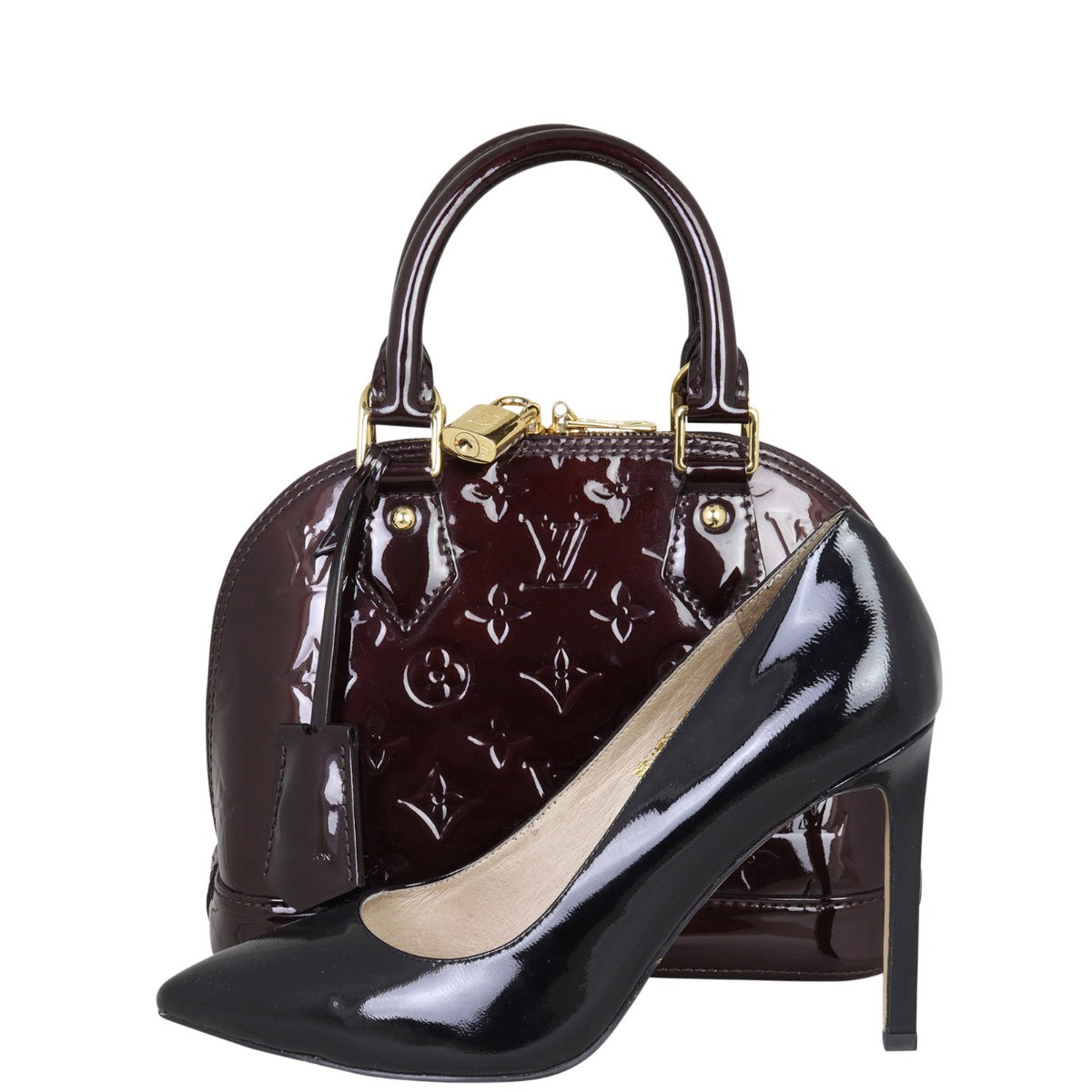 Louis Vuitton Alma BB Monogram Vernis | Amarante Patent