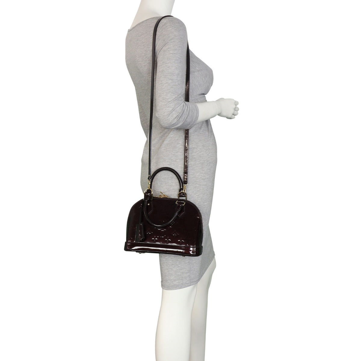 Louis Vuitton Alma BB Monogram Vernis | Amarante Patent