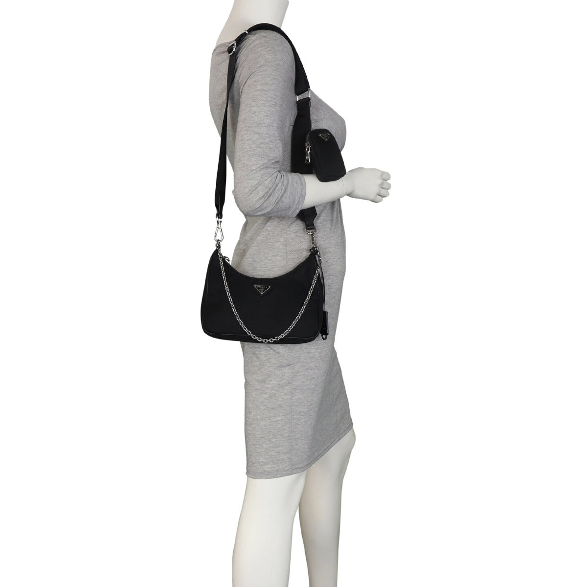 Prada Re-Edition 2005 Tessuto Shoulder Bag