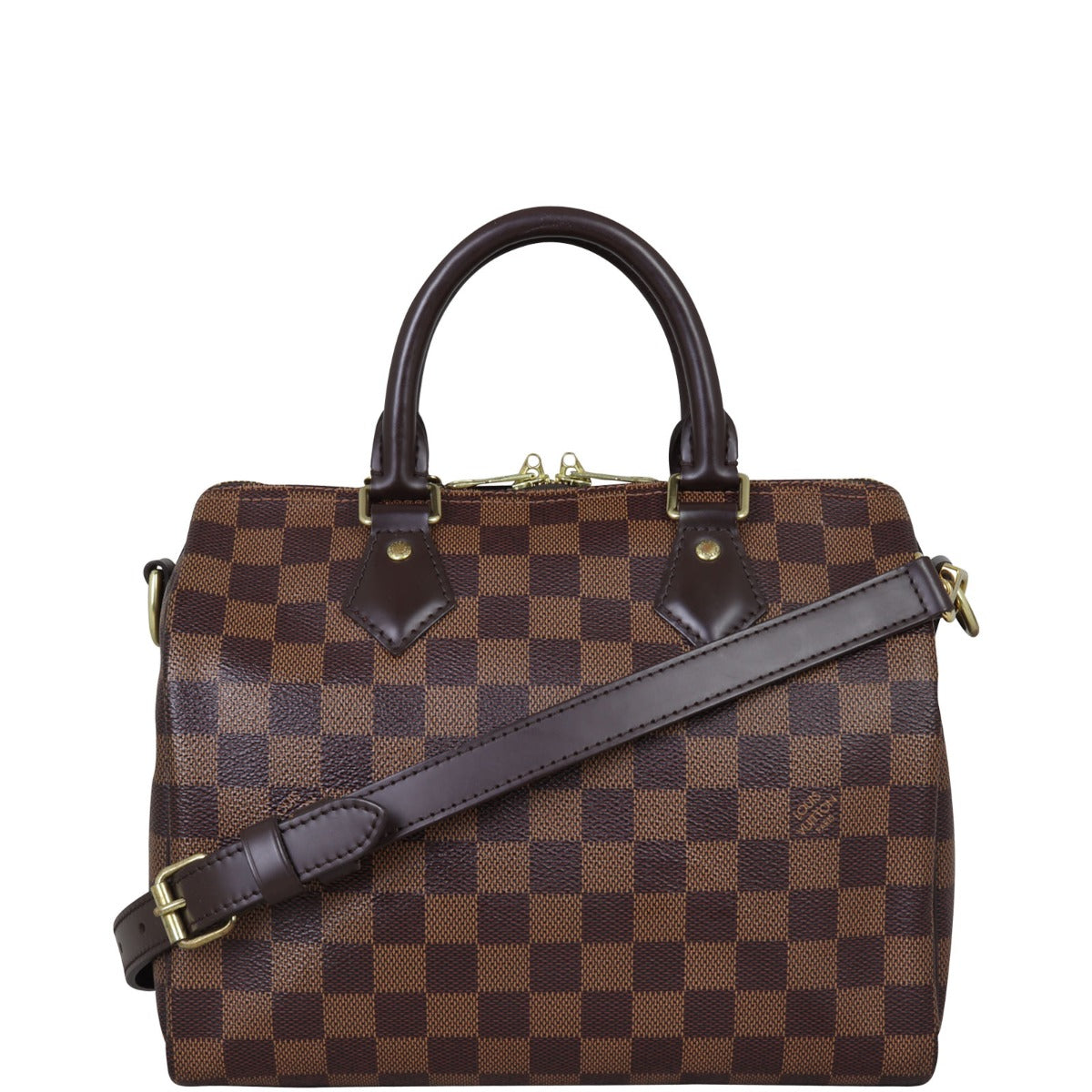 Louis Vuitton Speedy 25 Bandouliere Damier Ebene