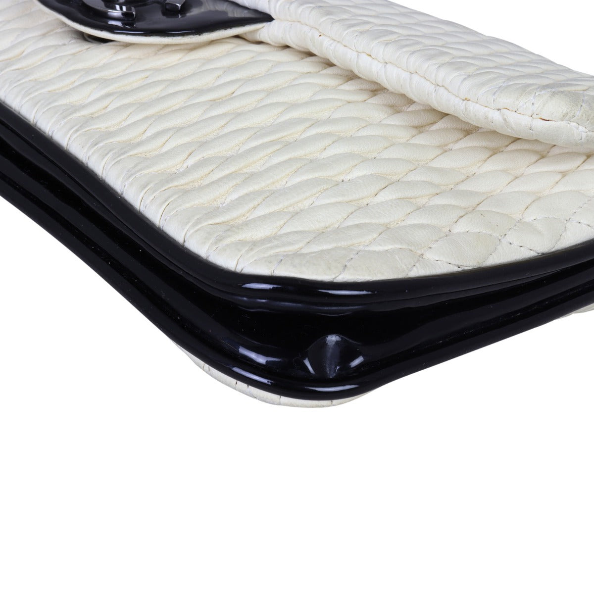Chanel Woven Leather Flap Bag