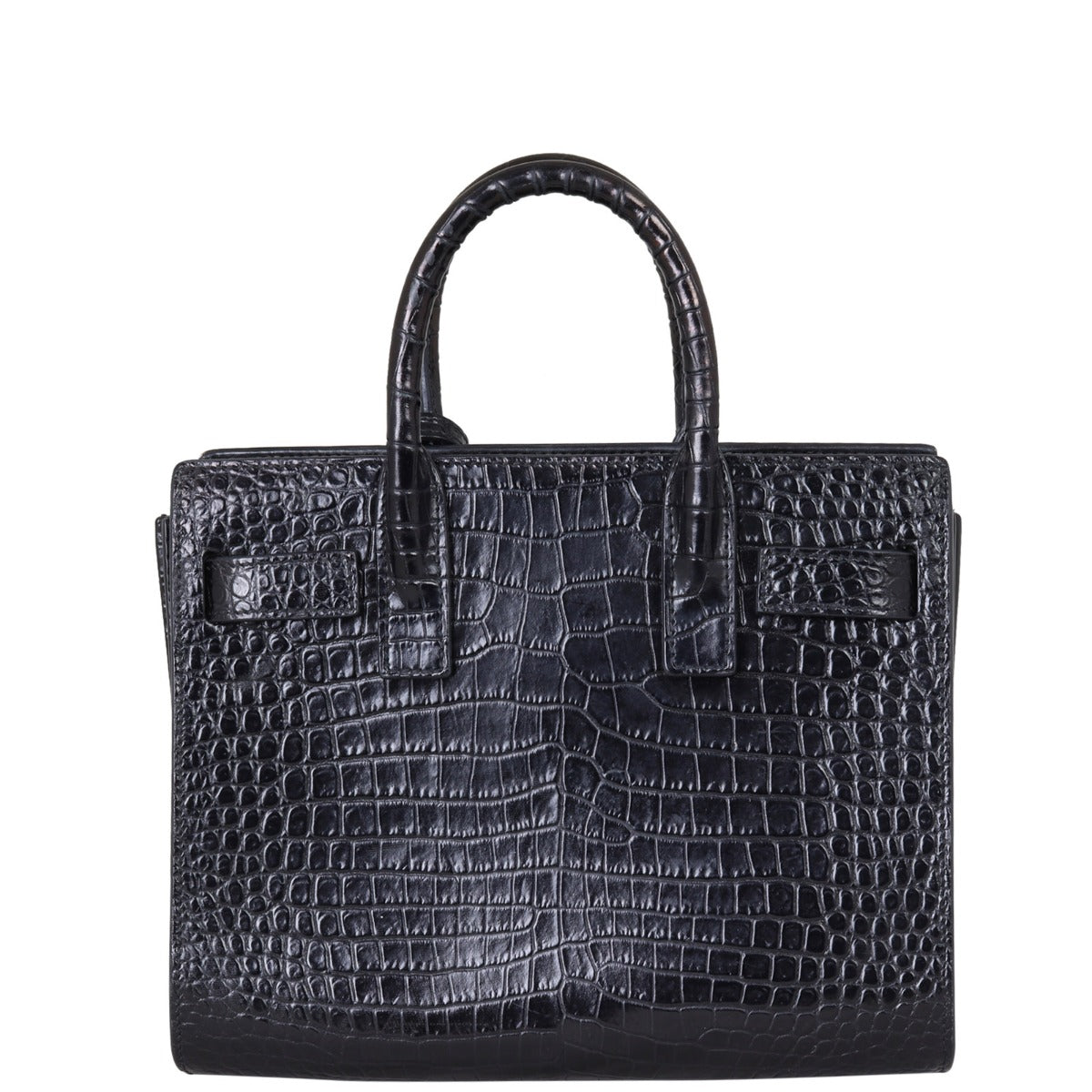 Saint Laurent Sac de Jour Nano Croc-Embossed