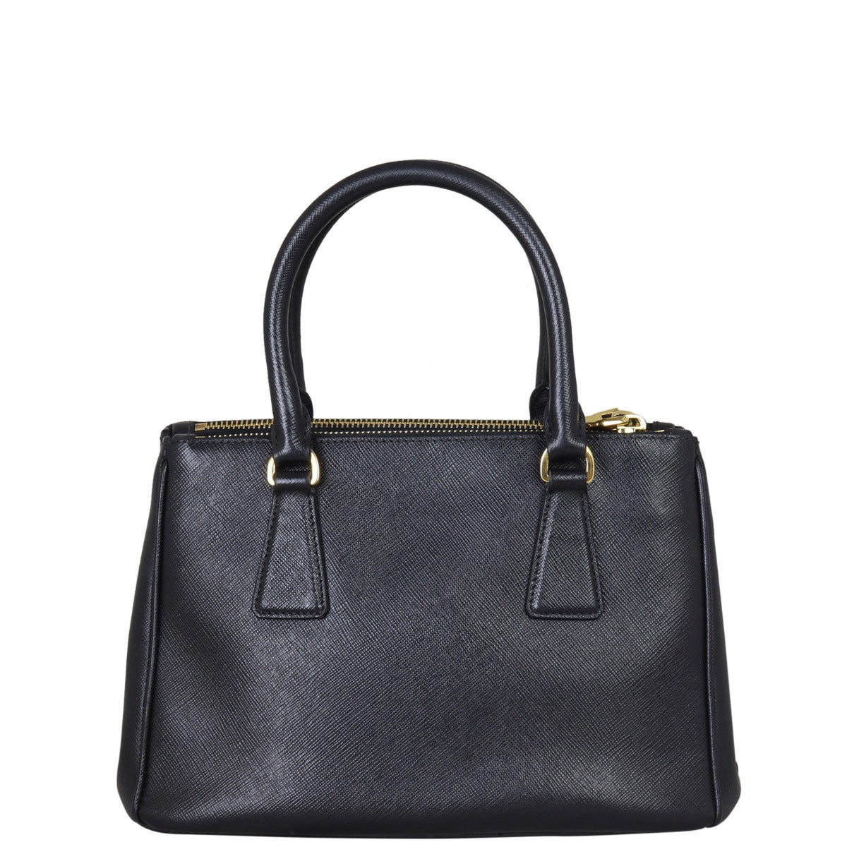 Prada Saffiano Lux Galleria Double Zip Tote Mini