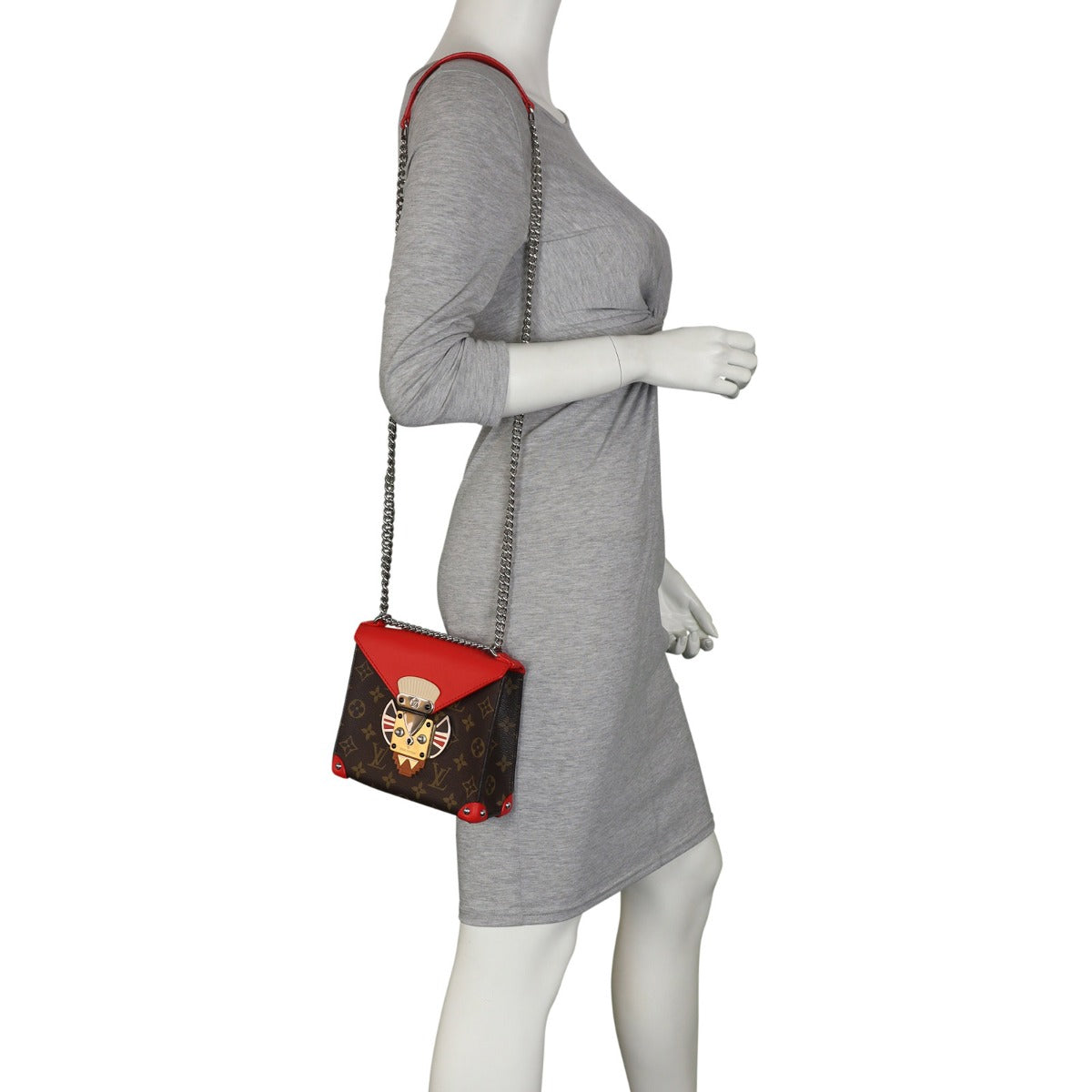 Louis Vuitton Tribal Mask Monogram Pochette PM