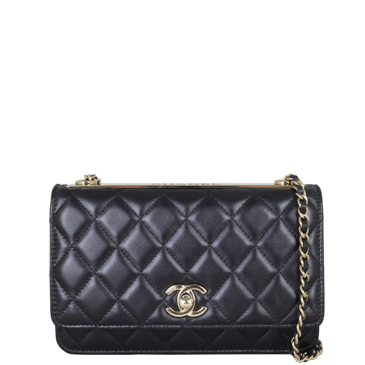 Chanel CC Trendy Wallet on Chain | Black