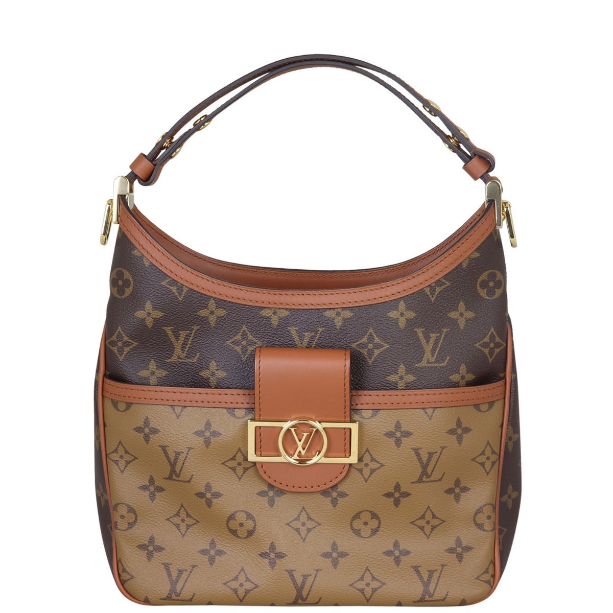 Louis Vuitton Dauphine Hobo PM Monogram Reverse
