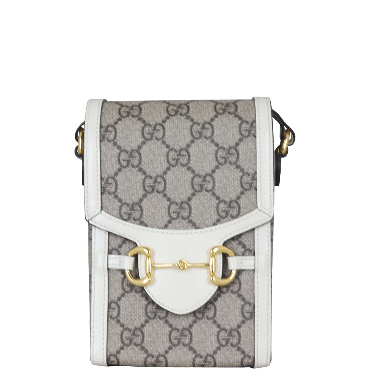 Gucci GG Supreme Horsebit Pouch
