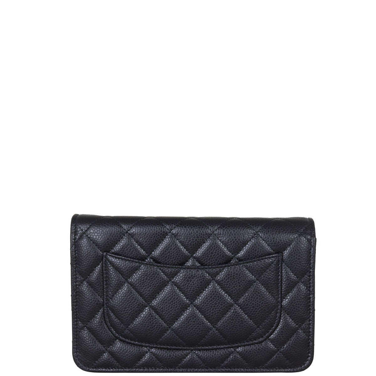 Chanel Classic Wallet on Chain | Caviar Gold Hardware